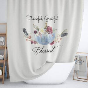 Blessed Shower Curtain for Bathroom Decor, Home Decor