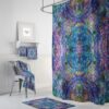 Boho Abstract Shower Curtain for Bathroom Decor, Home Decor
