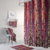 Boho Chic Shower Curtain, Gypsy Spirit for Bathroom Decor, Home Decor
