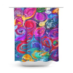 Boho Hippie Shower Curtain for Bathroom Decor, Home Decor