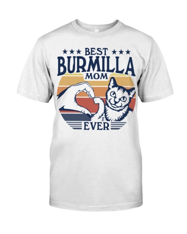 Cats Shirt - Best Burmilla Mom Ever