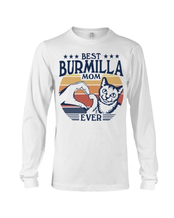 Cats Shirt - Best Burmilla Mom Ever