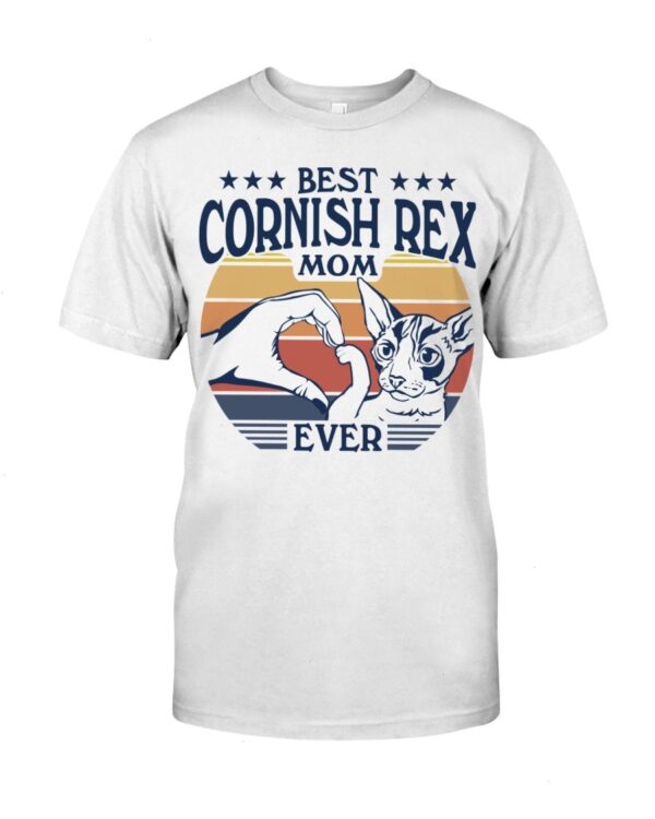 Cats Shirt - Best Cornish Rex Mom Ever