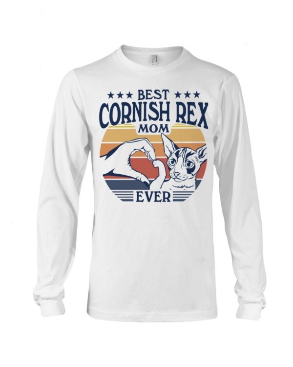 Cats Shirt - Best Cornish Rex Mom Ever