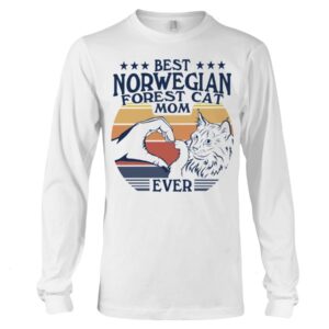 Cats Shirt - Best Norwegian Forest Cat Mom Ever