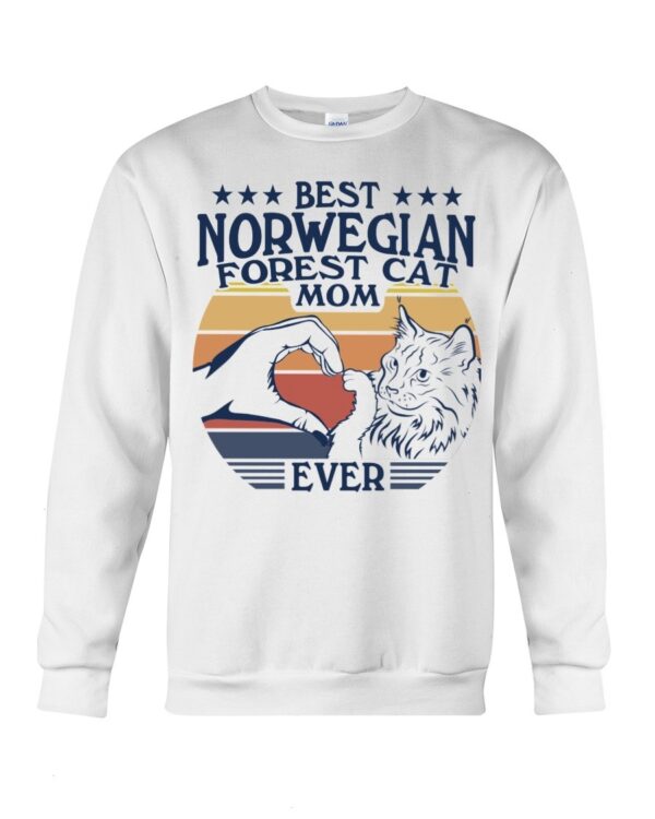 Cats Shirt - Best Norwegian Forest Cat Mom Ever