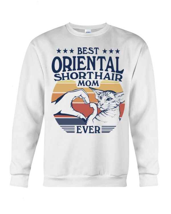Cats Shirt - Best Oriental Shorthair Mom Ever