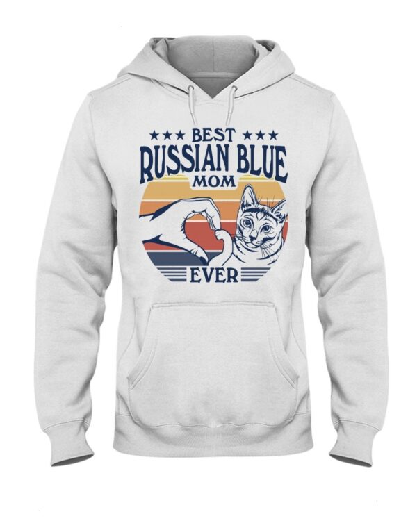 Cats Shirt - Best Russian Blue Mom Ever
