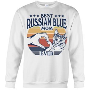 Cats Shirt - Best Russian Blue Mom Ever