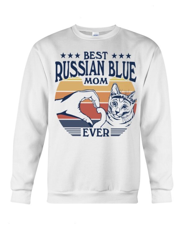 Cats Shirt - Best Russian Blue Mom Ever