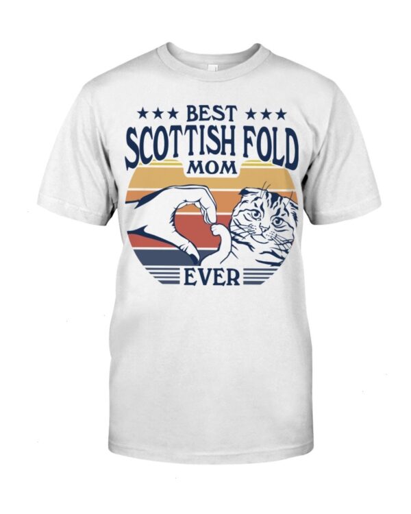 Cats Shirt - Best Scottish Fold Mom Ever