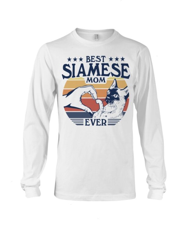 Cats Shirt - Best Siamese Mom Ever
