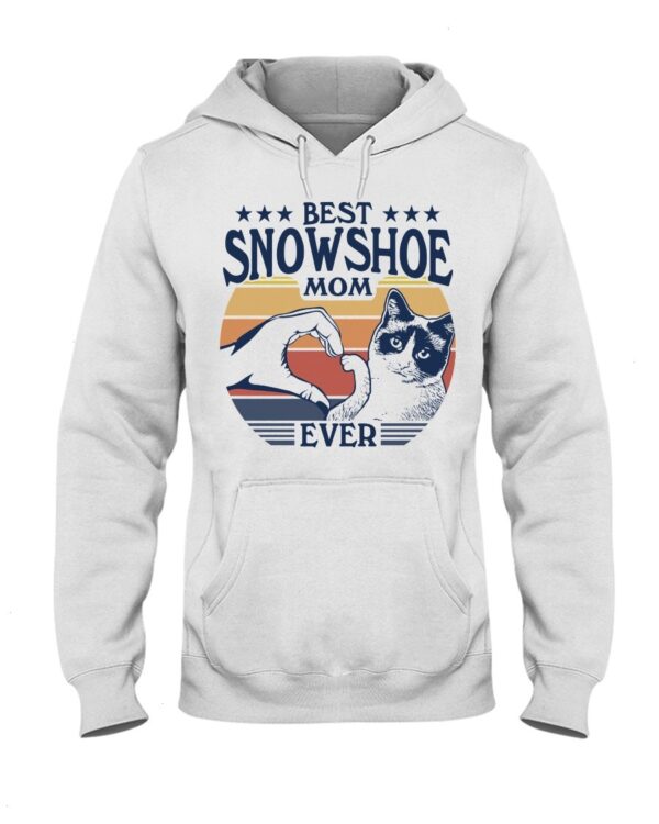 Cats Shirt - Best Snowshoe Mom Ever