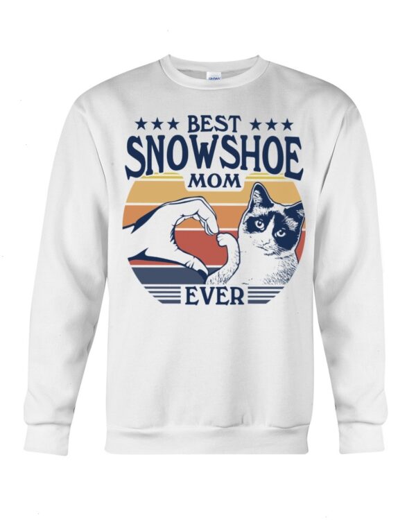 Cats Shirt - Best Snowshoe Mom Ever