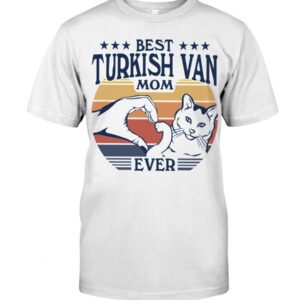 Cats Shirt - Best Turkish Van Mom Ever