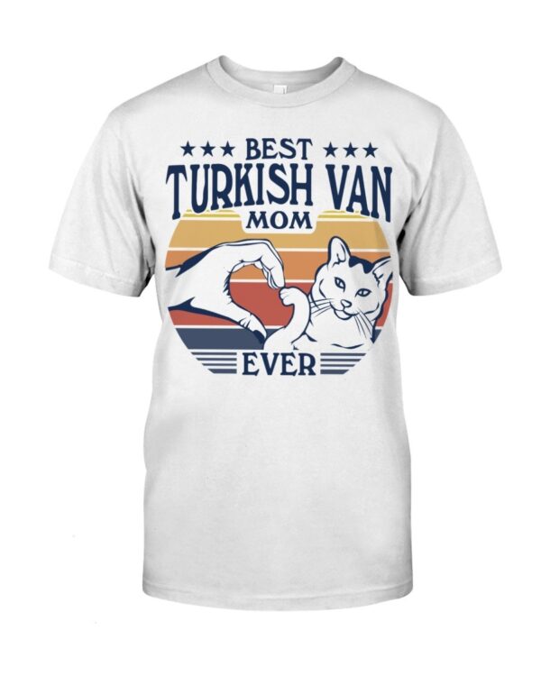 Cats Shirt - Best Turkish Van Mom Ever