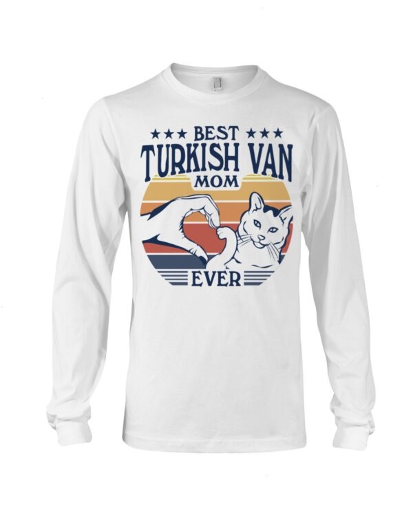 Cats Shirt - Best Turkish Van Mom Ever