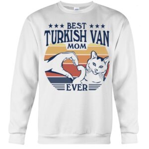 Cats Shirt - Best Turkish Van Mom Ever