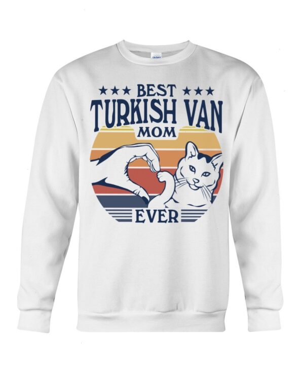 Cats Shirt - Best Turkish Van Mom Ever