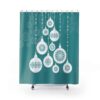 Christmas Ornament Tree - Shower Curtain