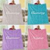 Custom Kids Blankets - Personalized Family Name Blanket