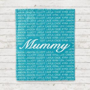 Custom Kids Blankets - Personalized Family Name Blanket