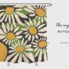 Daisy Flowers Shower Curtain, Summer Oil Painting Waterproof Shower Curtain For Bathroom Decor