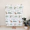 Deer Mountain Quilt Blanket - Perfect for Home Decoration