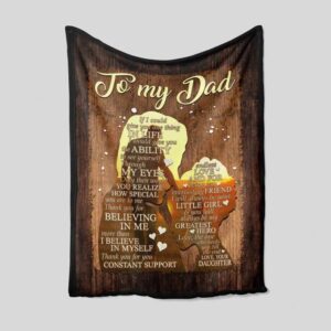 Holding Hands Family Quilt Blanket For Dad - Sofa Blanket