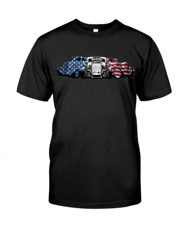 Hot Rod T Shirts Hoodie Sweatshirt with Quote America Hot Rod Design for Hot Rod Lovers
