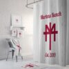 Martens Ranch Shower Curtain Home Decor