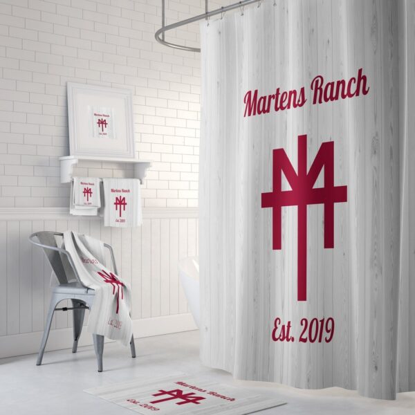 Martens Ranch Shower Curtain Home Decor