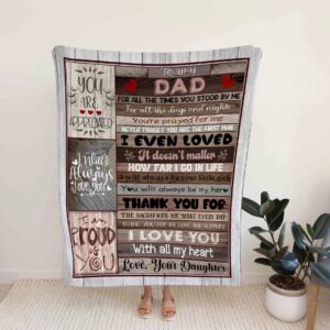 Personalized Daddy's Quilt Blanket For Christmas - Sofa Blanket