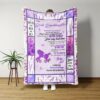 Personalized Daisy Hand Quilt Blanket For Daughter - Great Gifts for Family
