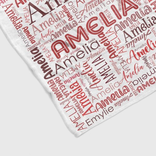 Personalized Name Monogrammed Quilt Blanket - Cozy Family Gift