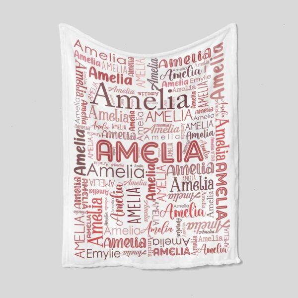 Personalized Name Monogrammed Quilt Blanket - Cozy Family Gift