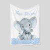 Personalized Name Quilt Bedding Set - Cute Baby Boy Blanket