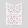 Personalized Name Rainbow Quilt Blanket - Custom Name, Perfect for Baby or Great Gifts for Family