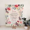 Personalized Retirement Quilt Blanket - Custom Name or Suitable for Home Decoration