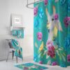 Pretty Llama Shower Curtain for Bathroom Decor, Home Decor