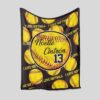 Quilt Blanket - Softball, Baseball, Family or Great Gifts for Family