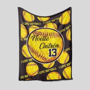 Quilt Blanket - Softball, Baseball, Family or Great Gifts for Family
