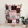 Retired Nurse Quilt Blanket - Nursing, Thankful, You Can't Scare Me or Perfect for Bedroom Decor