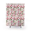 Shower Curtain Botanical Flower for Bathroom Decor, Home Decor