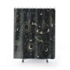 Shower Curtain Celestial Moon Space Cosmos