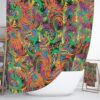 Shower Curtain, Dragon Claw Abstract for Bathroom Decor, Home Decor