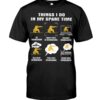 Snowboarding Shirt Sweatshirt Hoodie with Quote Things I Do In My Spare Time