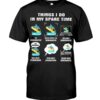 Snowboarding Shirt Sweatshirt Hoodie with Quote Things I Do In My Spare Time For Fans