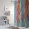 Wispy Boho Shower Curtain or Bathroom Set